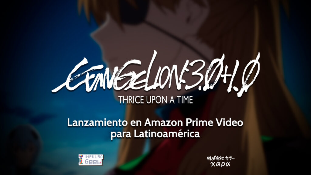 Evangelion 3.0 + 1.0 en Amazon Prime Video para México