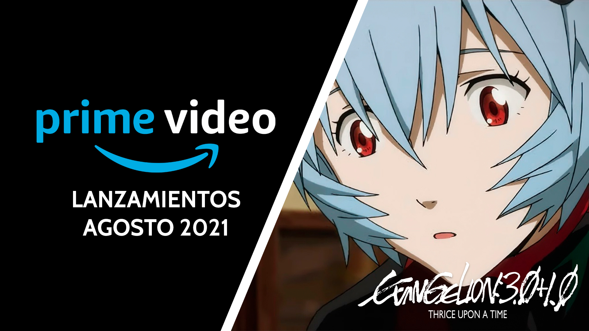 Evangelion Amazon Prime Video agosto 2021 ImpulsoGeek