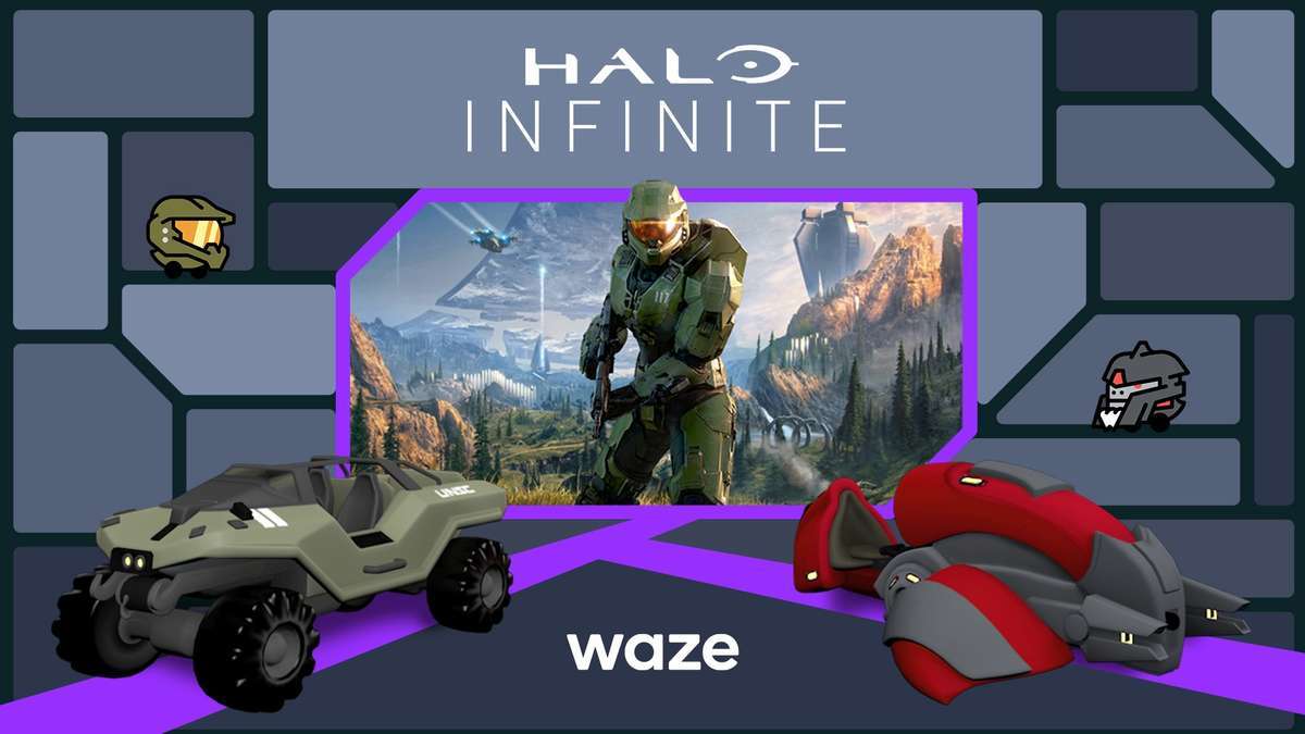 Contenido de Halo en Waze