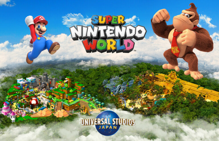 Super Nintendo World con Donkey Kong