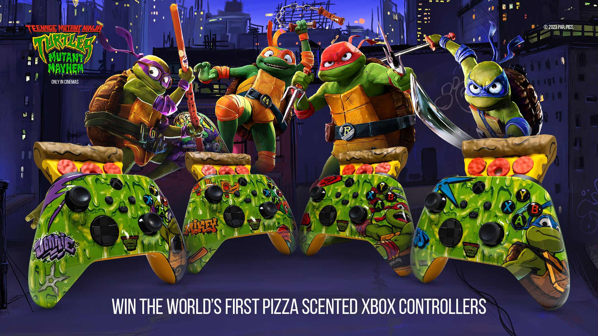 Los controles Xbox de Teenage Mutant Ninja Turtles: Mutant Mayhem