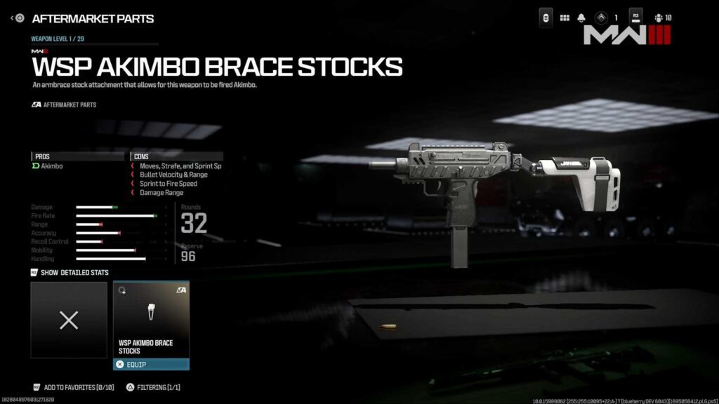 Arma modificada con Armero para Modern Warfare III