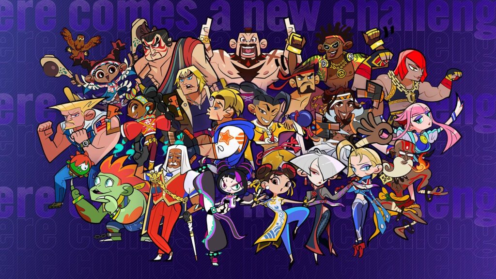 Personajes Cartoonish de Street Fighter 6