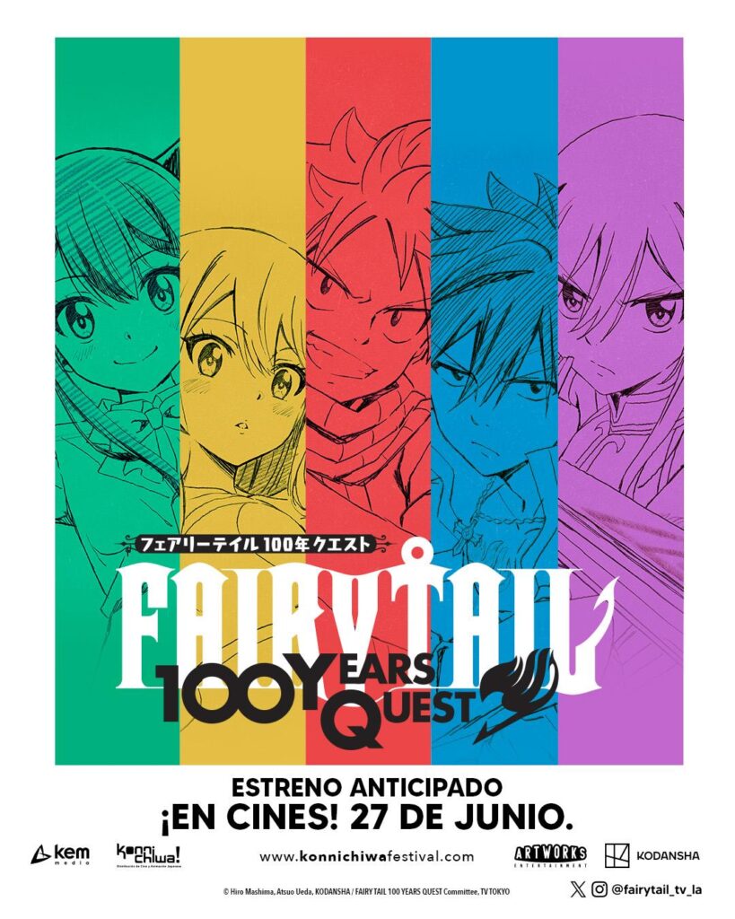 Poster oficial de Fairy Tail 100 Years Quest
