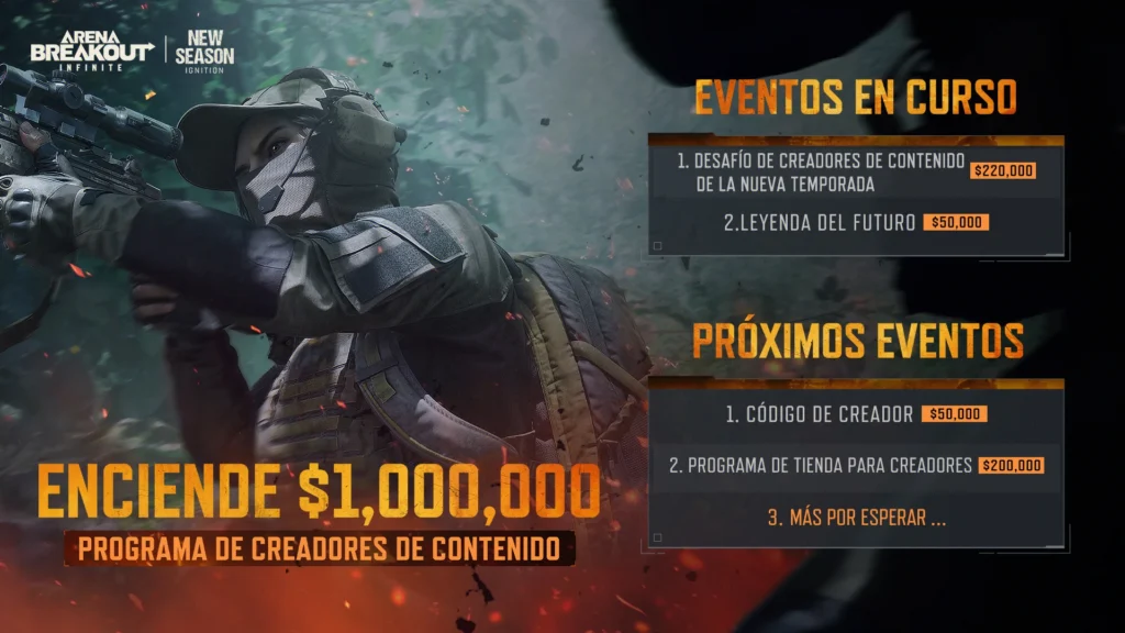 Premios en Arena Breakout: Infinite Ignition