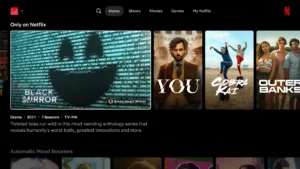 Nuevo diseño de Netflix
