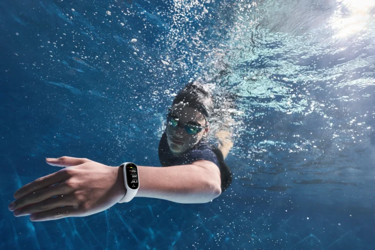 Smartband 10 bajo el agua