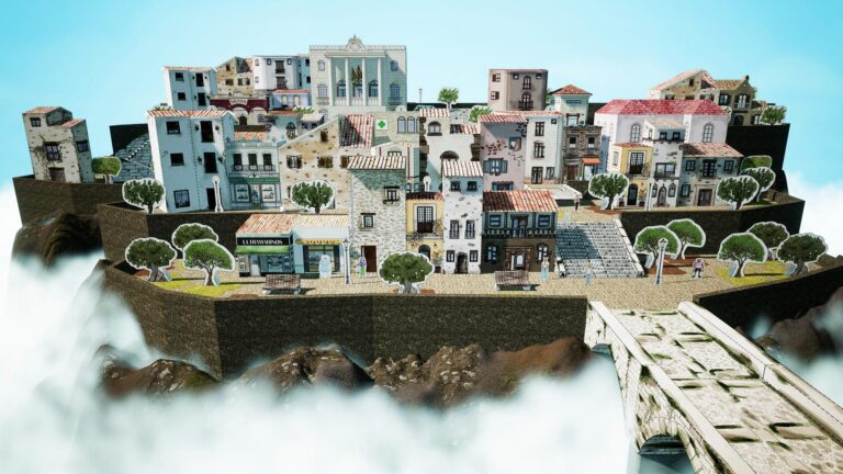 Pueblo de Cutout Village