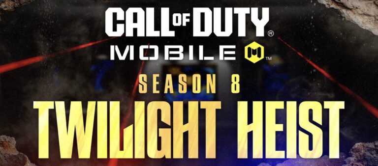 Portada de Temporada 8 de Call of Duty: Mobile — Twilight Heist