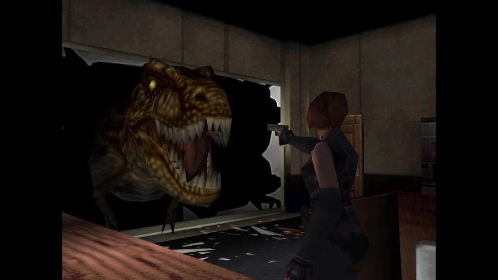Regina en Dino Crisis
