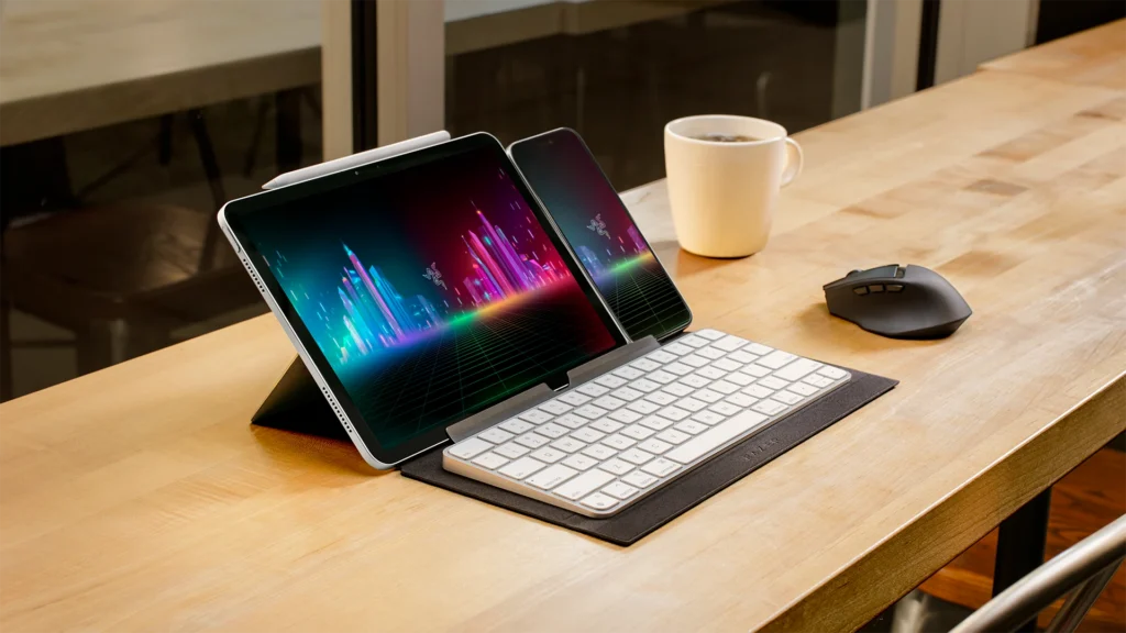 Teclado en el Travel Case Folio